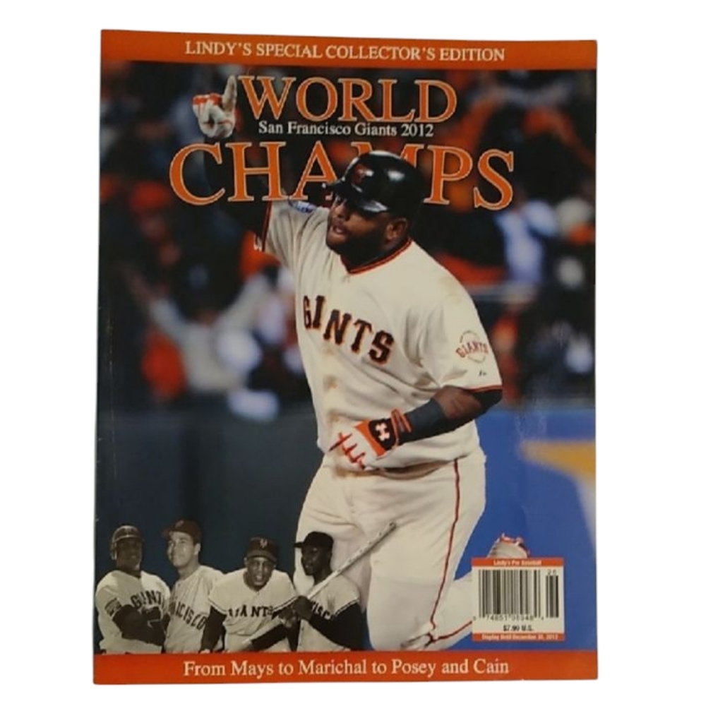 SAN FRANCISCO GIANTS 2012 WORLD CHAMPS